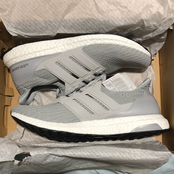 adidas ultra boost grey grey cloud white